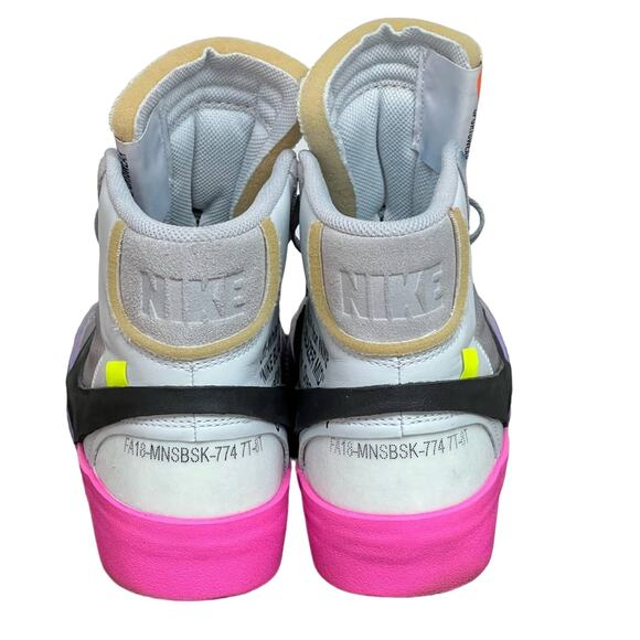 Serena Williams x Off-White x Blazer Studio Mid ‘Queen’ Sample Shoes SZ 8.5 VNDS main image 6